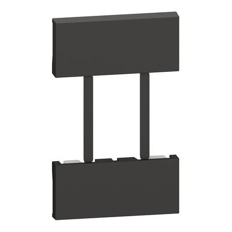 Cover per  presa standard americano nera Living Now kG51