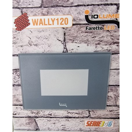Segnapasso led elegante 503 ip65 in vetro led 503 WALLY carcassa alluminio 3000k 4000k 6000k