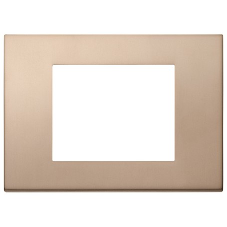 Placca 3 MODULI bronzo SERIE LINEA VIMAR 30653.71