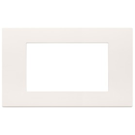 Placca 4m serie Linea Vimar 4 posti bianca 30654.00
