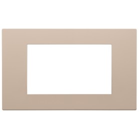 Placca 4m serie Linea Vimar 4 posti argilla 30654.21