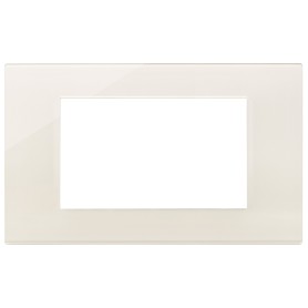 Placca 4m serie Linea Vimar 4 posti reflex canapa 30654.41