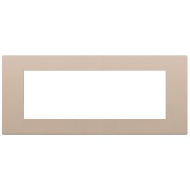 Placca 7m serie Linea Vimar 7 posti argilla 30657.21