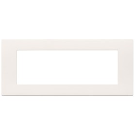 Placca 7m serie Linea Vimar 7 posti reflex canapa 30657.41