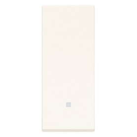 Pulsante illuminato bianco serie Linea vimar 30008.B