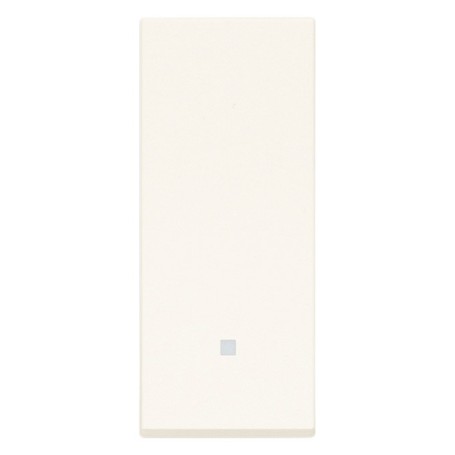Pulsante illuminato bianco serie Linea vimar 30008.B