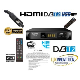 Decoder T2 Digitale Full Hd Terrestre DVB T2 HDMI Digiquest