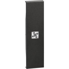 Cover illuminabile con simbolo ventola colore nero per...