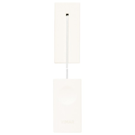 Pulsante in scambio NO/NC 10A tirante bianco serie Linea Vimar 30054.B