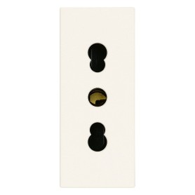 Presa 2P+T 16A P17/11 bianco serie Linea Vimar 30203.B