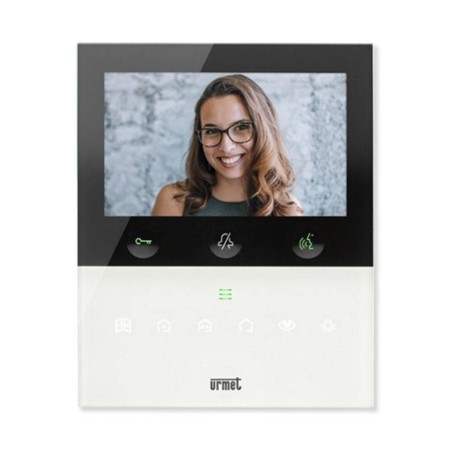 Kit Base Urmet 1783/734 video ALPHA con VOG5W WIFI 2Voice Bianco