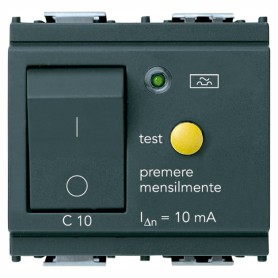 Interruttore Magn. Differenziale 1P+N 10A 0.01 Vimare Idea