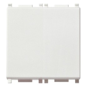 Copriforo doppio bianco Vimar Plana 14042 2 moduli