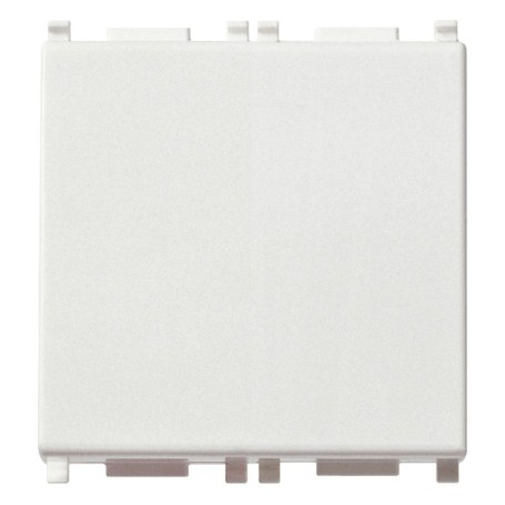 Copriforo doppio bianco Vimar Plana 14042 2 moduli