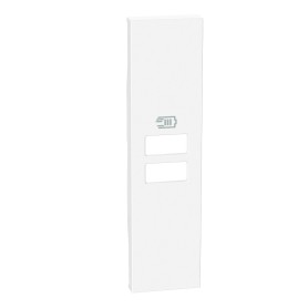 Cover 1 modulo per caricatori USB colore bianco Bticino...