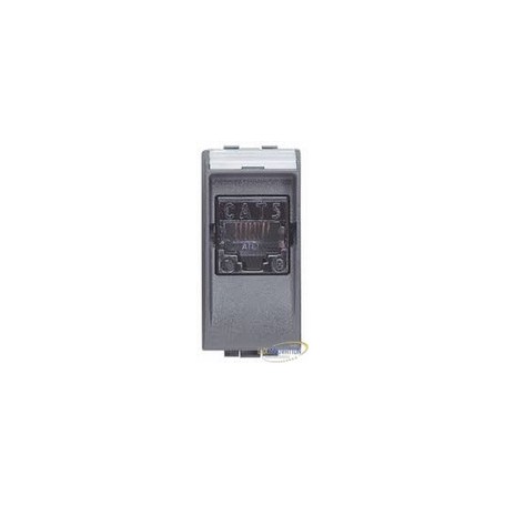 Connettore Modulare RJ45 Categoria 5E UTP Connessione 110 IDC Serie Civili Bticino LivingLight Tech 