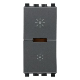 Dimmer Eikon Vimar 20135.1 MASTER 230V universale grigio