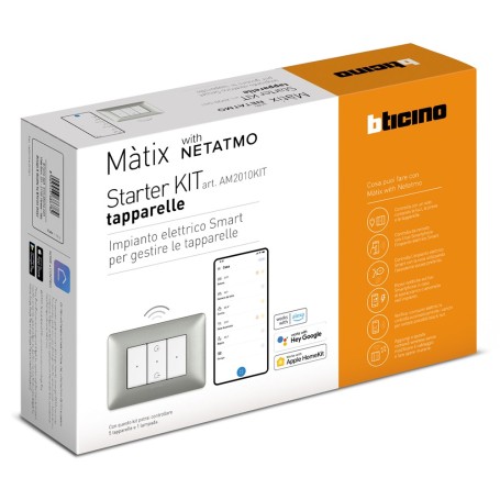 Starter Kit Tapparelle serie Matix Bticino AM2010KIT connesso