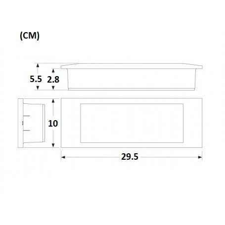 Lampada emergenza  cartongesso controsoffitto incasso luce led da incasso per