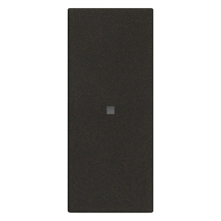 Pulsante 1P NO 10A assiale nero Linea vimar 30008A.G