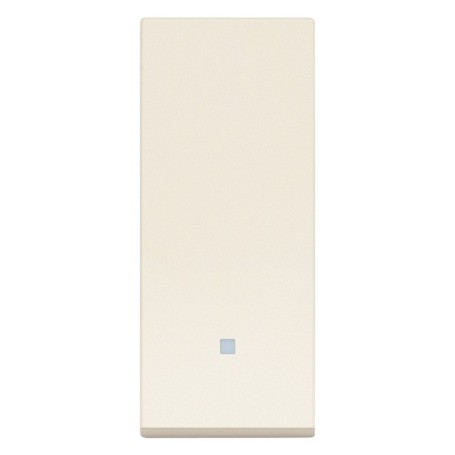 Deviatore 1P 10AX allineato colore canapa serie Linea vimar 30004.C