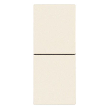 Due pulsanti indip. NO+NO 10A canapa serie Linea vimar 30066.C