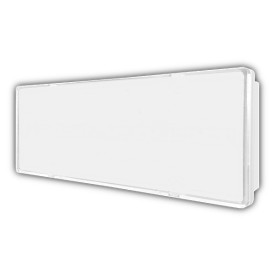 Lampada emergenza sottile led da parete bianca piccola...