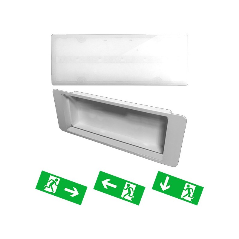 Lampada emergenza incasso parete controsoffitto...