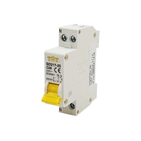 Interruttore magnetotermico automatico 10A 1P+N 6 kA 1...