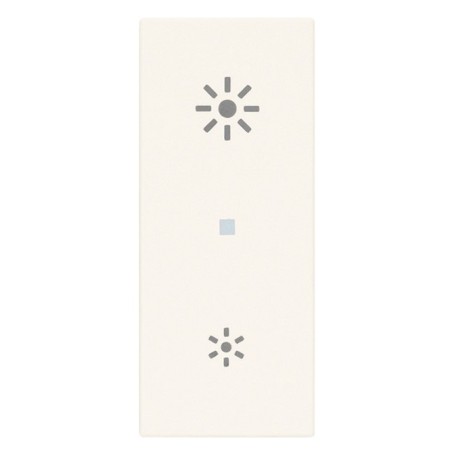 Tasto 1M assiale simbolo dimmer bianco SERIE LINEA VIMAR 31000A.RB