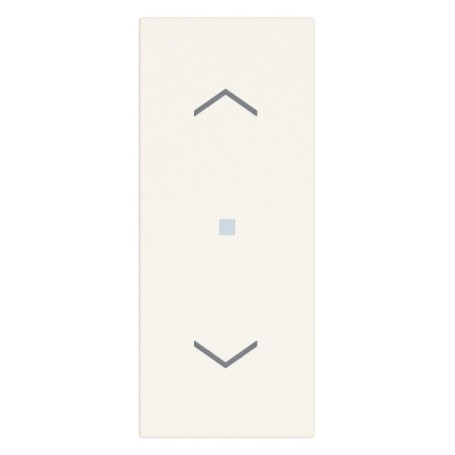 Tasto 1M assiale simbolo frecce bianco SERIE LINEA VIMAR 31000A.FB