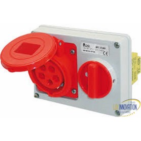 Presa interbloccata trifase