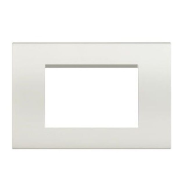 Placca 3 Posti bianca LIVING Light compatibile LNA4803 /...