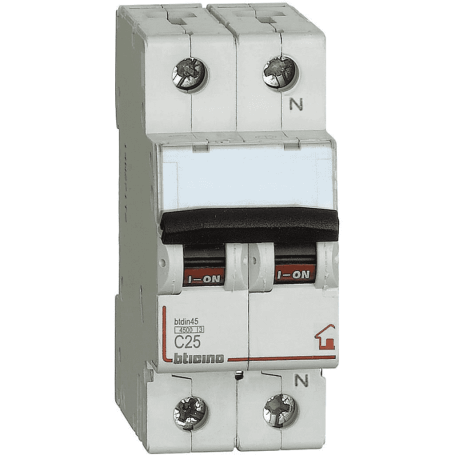 Interruttore magnetotermico 10A Bticino fc810nc10 2 moduli