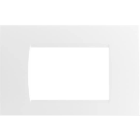 Placca T1 Tecnopolimero Bianco Tot Electric 3 4 7 posti