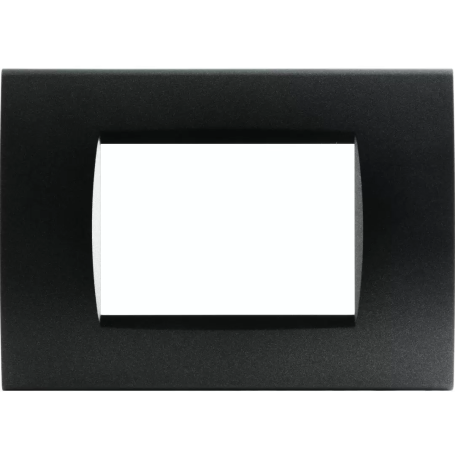 Placca T1 Tecnopolimero nera Tot Electric 3 4 7 posti