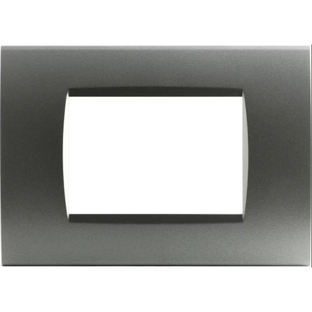 Placca T1 Tecnopolimero grigio scuro T08 Tot Electric 3 4 7 posti