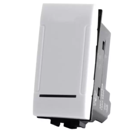 Deviatore bianco T1 Tot Electric 803B