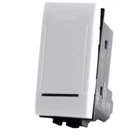Pulsante bianco T1 Tot Electric 805B