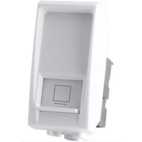 Connettore Rj45 Lan bianco serie T1 Tot Electric 823B