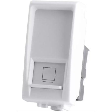 Connettore Rj45 Lan bianco serie T1 Tot Electric 823B