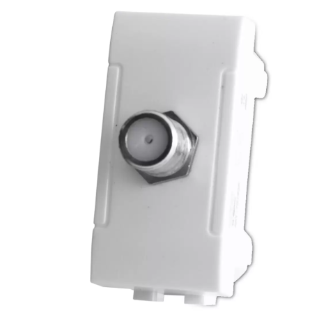 Presa sat femmina bianca serie T1 Tot Electric 825B