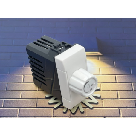 Dimmer bianco serie T2 Tot Electric 463301