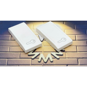 Coperchio pulsante apriporte bianco serie T2 Tot Electric...