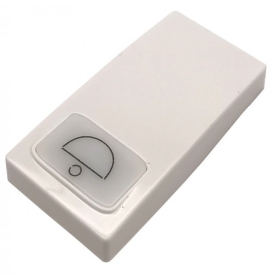 Coperchio pulsante campanello bianco serie T2 Tot...
