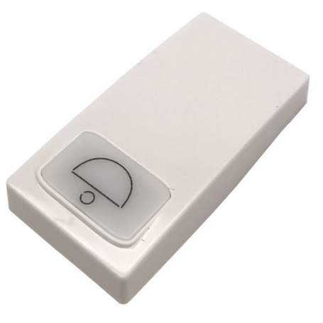 Coperchio pulsante campanello bianco serie T2 Tot Electric 461215