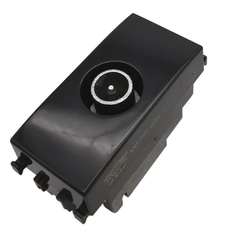 Presa tv passante nero serie T2 Tot Electric 460089