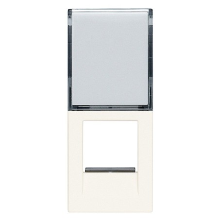 Adattatore RJ45 AMP Avaya bianco bianco serie Linea Vimar 30338.CB