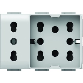 4Box presa 4B.VSingle4.H2Single.XL Side Unika Compatibile...