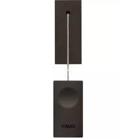 Pulsante scambio NO/NC 10A tirante colore nero serie...